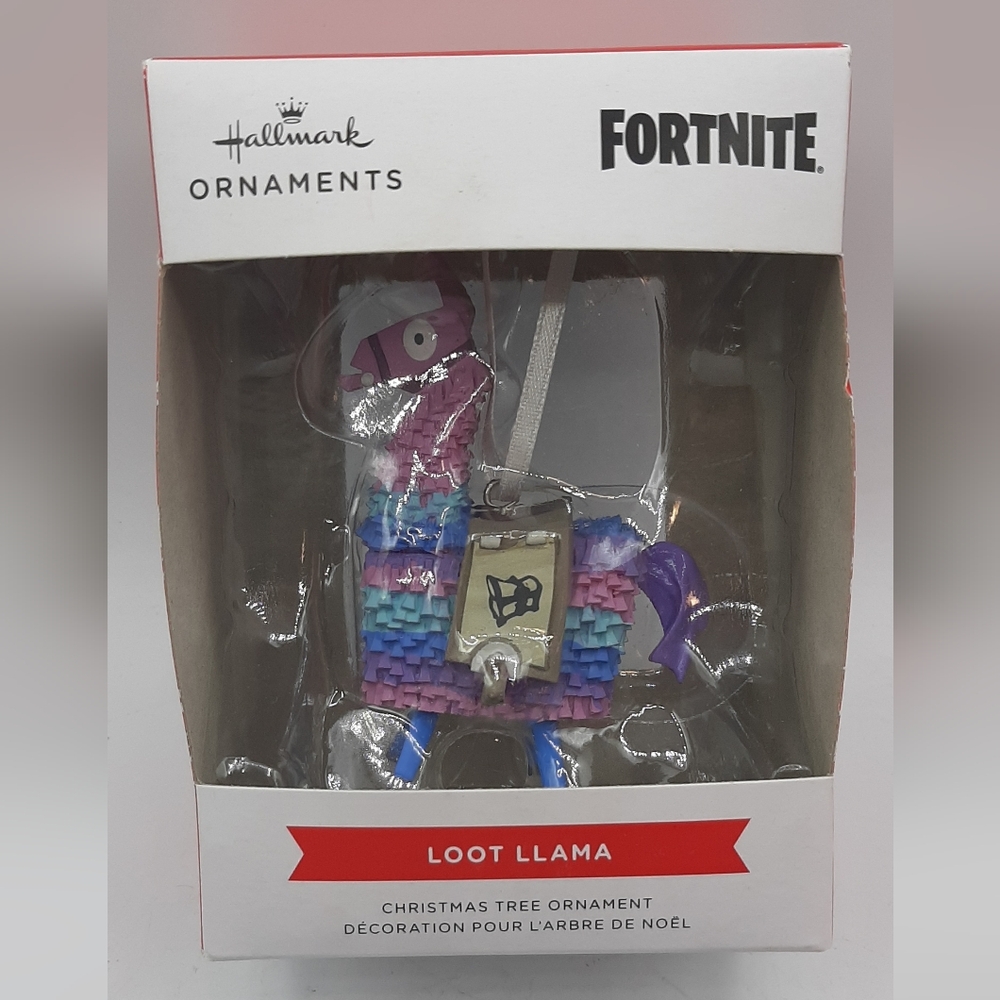 Hallmark Fortnite Loot Llama Christmas Tree Ornament 2023 NEW